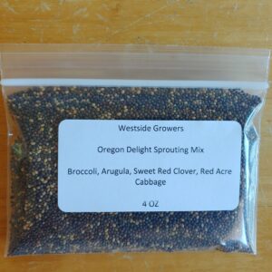 Oregon Delight Sprouting seed mix - High quality, Fresh, Grown in USA, Delicious !!