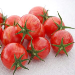 10 Organic Pink Bumblebee cherry tomato seeds - Grown in USA - Sweet/Juicy !! Beautiful ! Artisan ! 2024!