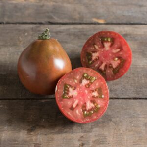 10 Organic Japanese Black Trifele tomato seeds - Tasty ! Sweet ! Juicy ! Fresh ! USA ! Specialty !